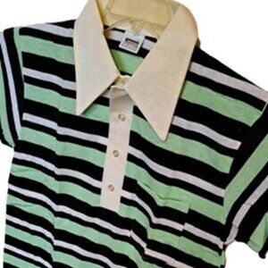 Mens Vintage 70s Knit Pullover NOS M